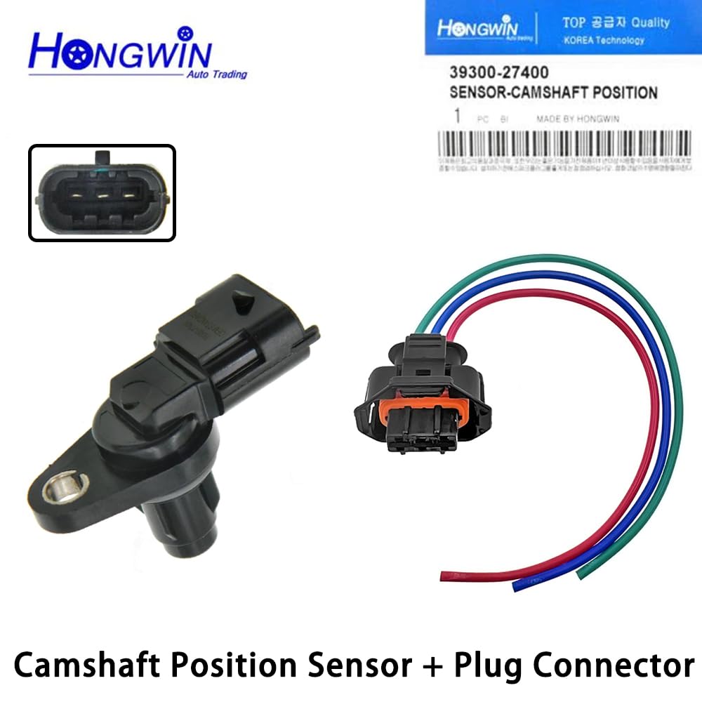 Amazon.com: 39300-27400 Camshaft Position Sensor + Plug for Santa